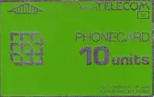 Telefonkarte Großbritannien, grüne Karte, 10