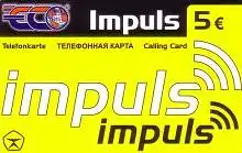 Calling Card, Impuls, gelbe Karte, 5 €