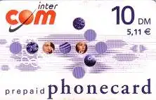 Calling Card, intercom, Grafik, 10 DM/5,11 €