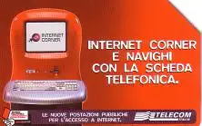 Telefonkarte Italien, Internet Corner, 5000/2,58