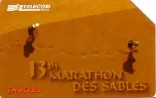 Telefonkarte Italien, 13th Marathon des Sables, 15000