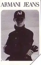 Telefonkarte Italien, Armani Jeans, 10000