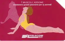 Telefonkarte Italien, Natural Stretching, 10000/5,16