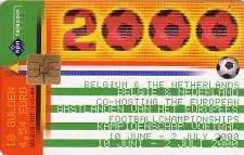 Telefonkarte Niederlande kpn, Fußball EM Belgien/Niederlande, 10/4,54