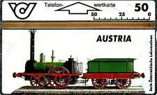 Telefonkarte Österreich, Lokomotiven, Austria, 50