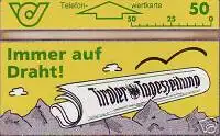 Telefonkarte Österreich, Tiroler Tageszeitung, 50