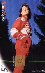 Telefonkarte Schweiz, Turbofrau, Eliane Rüegg, 5