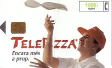 Telefonkarte Spanien, Telepizza, 1000/6,01