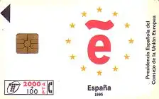 Telefonkarte Spanien, Espana 1995, 2000+100