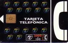 Telefonkarte Spanien, Tarjeta Telefónica, 2000+100