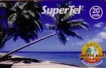 Calling Card, SuperTel, Strand und Palmen Puerto Rico, 20 units