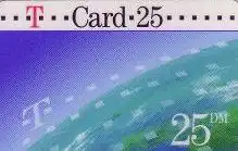 Calling Card, T Card, Erdoberfläche, 25 DM
