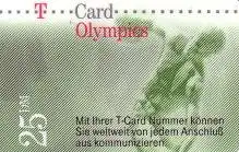 Calling Card, T Card, Olympics - Diskuswerfer, 25 DM