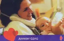 Telefonkarte Türkei, Mutter und Kind, 30