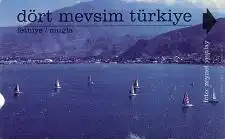 Telefonkarte Türkei, Segelboote, 100