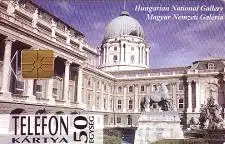 Telefonkarte Ungarn, Ungarische National Galerie, 50