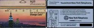 Telefonkarte USA, Skyline New York, NYNEX $ 5,25