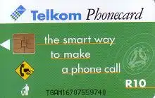 Telefonkarte unbekanntes Land (Südafrika?), the smart way, R10
