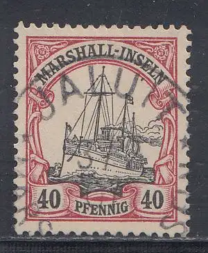 Deutsche Kolonien, Marshall-Inseln MiNr 19, Kaiseryacht "Hohenzollern"