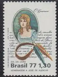 Brasilien Mi.Nr. 1624 Tag des Buches, Portrait der Ceci (1,30)