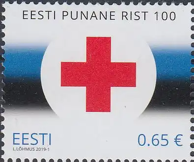 Estland MiNr. 943, 100 Jahre Estnisches Rotes Kreuz (0,65)