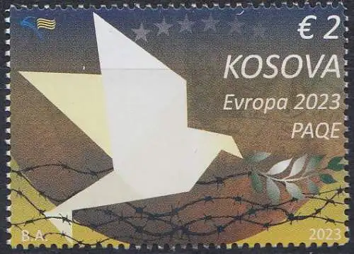 Kosovo MiNr. 614 Europa 2023 / Frieden 