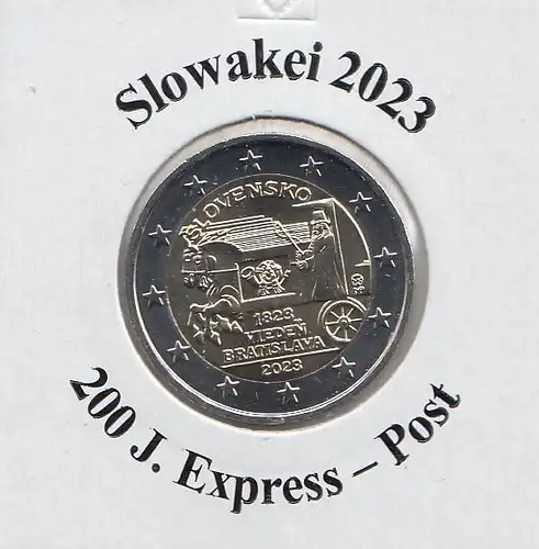 Slowakei 2023, 200 Jahre Express-Post