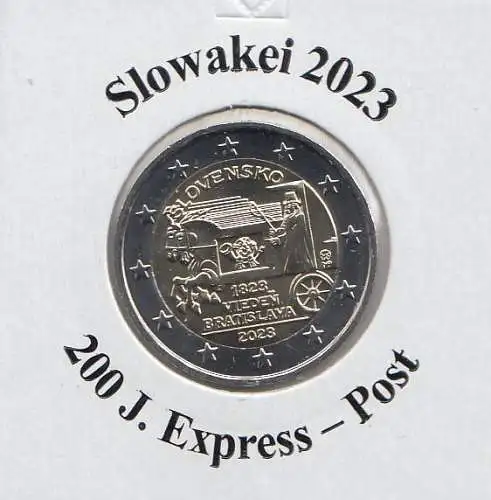 Slowakei 2023, 200 Jahre Express-Post