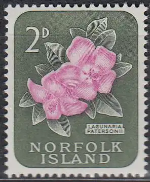 Norfolk-Insel Mi.Nr. 27 Freimarke, Flaschenkürbis (2)