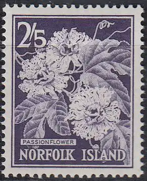 Norfolk-Insel Mi.Nr. 34 Purpurgranadilie (2'5)