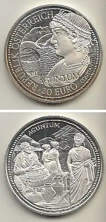 Österreich Nr. 387, Kaiser Constantius II., Silber  (20 Euro)