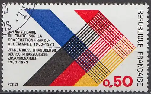 Frankreich MiNr. 1819 Deutsch-Französische Zusammenarbeit (0,50)