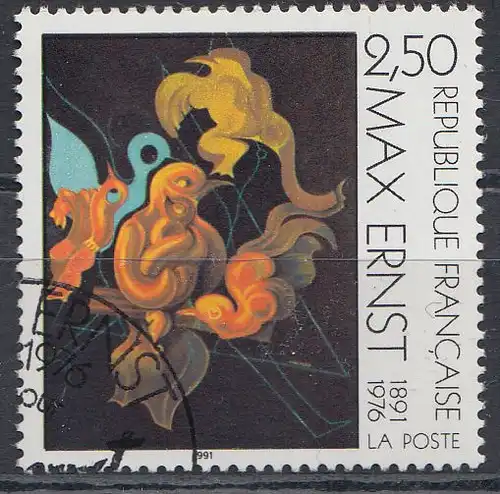 Frankreich MiNr. 2862, 100. Geburtstag von Max Ernst (2,50) 