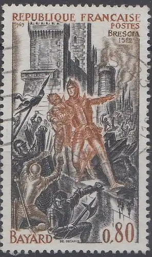 Frankreich MiNr. 1689 Große Namen, Chevalier Bayard (0,80)