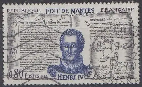 Frankreich MiNr. 1690 Große Namen, König Henri IV (0,80)