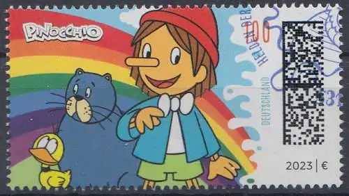 D,Bund Mi.Nr. 3804 Helden der Kindheit, Pinocchio (100)