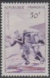 Frankreich MiNr. 1102 Freim.Sport, Rugby (50)