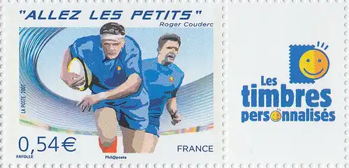 Frankreich Mi.Nr. 4239 IIC +Zf Rugby-Weltmeisterschaft