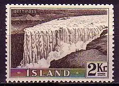 Island Mi.Nr. 307 Freim. Wasserfälle, Dettifall (2)