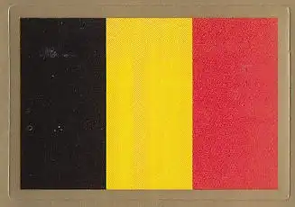 Flaggen-Aufkleber Belgien