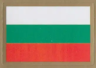 Flaggen-Aufkleber Bulgarien