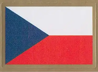 Flaggen-Aufkleber Tschechein