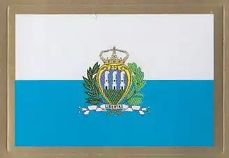 Flaggen-Aufkleber San Marino