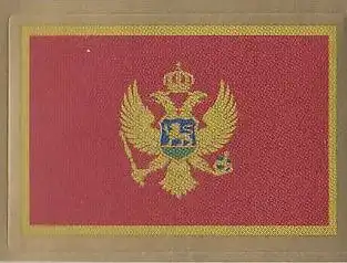 Flaggen-Aufkleber Montenegro