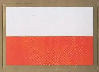 Flaggen-Aufkleber Polen