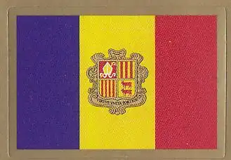 Flaggen-Aufkleber Andorra