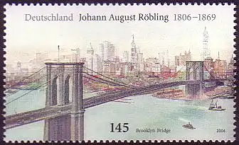 D,Bund Mi.Nr. 2544 Röbling, Brooklyn Bridge New York (145)