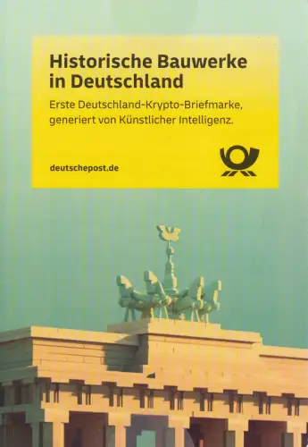 D,Bund Mi.Nr. 3801 Krypto-Marke Brandenburger Tor
