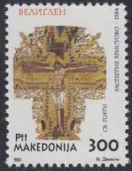 Makedonien Mi.Nr. 12 Ostern, Kruzifix (300)