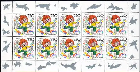 D,Bund Mi.Nr. Klbg. 1994 Jugend 98, Pumuckl (m.10x1994)